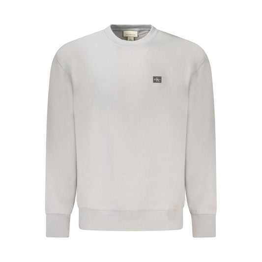 Calvin Klein Gray Cotton Sweater