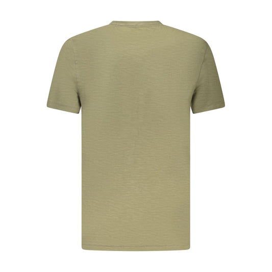 Hugo Boss Green Cotton T-Shirt