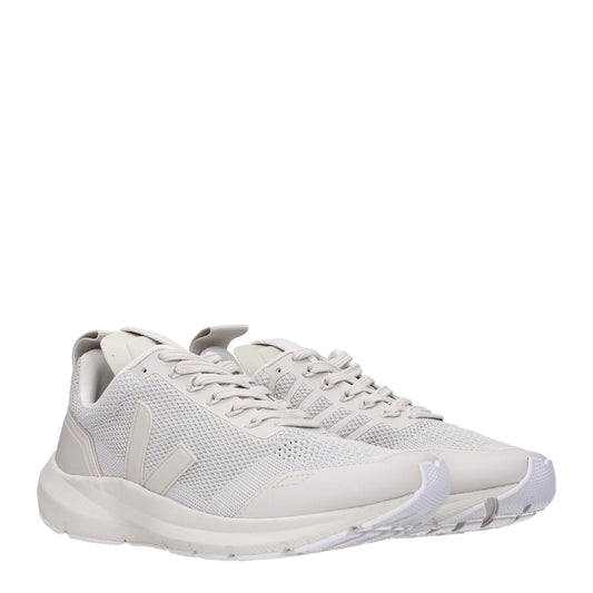 Veja Gray Fabric Sneakers