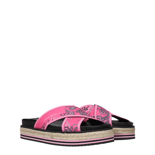 Kenzo Pink Fabric Slipper