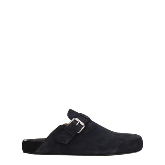 Isabel Marant Black Leather Slipper