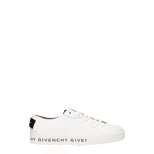 Givenchy White Leather Sneakers