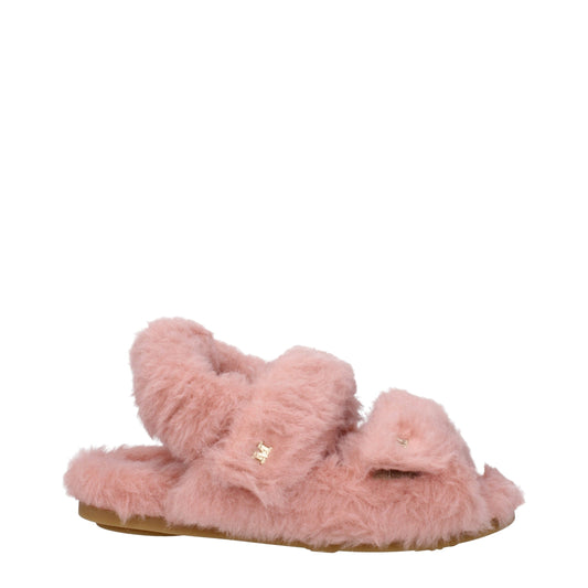 Max Mara Pink Fur Sandal