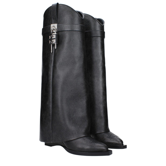 Givenchy Black Leather Boot