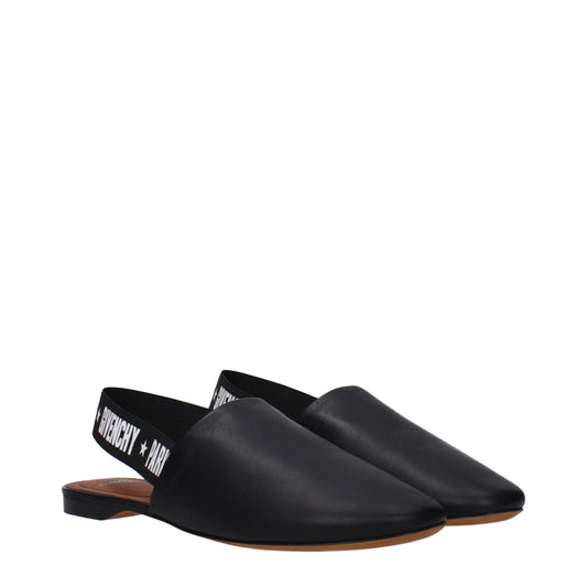 Givenchy Black Leather Sandal