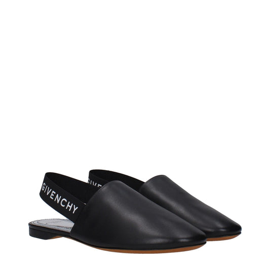 Givenchy Black Leather Sandal