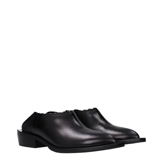 Love Moschino Black Leather Loafer