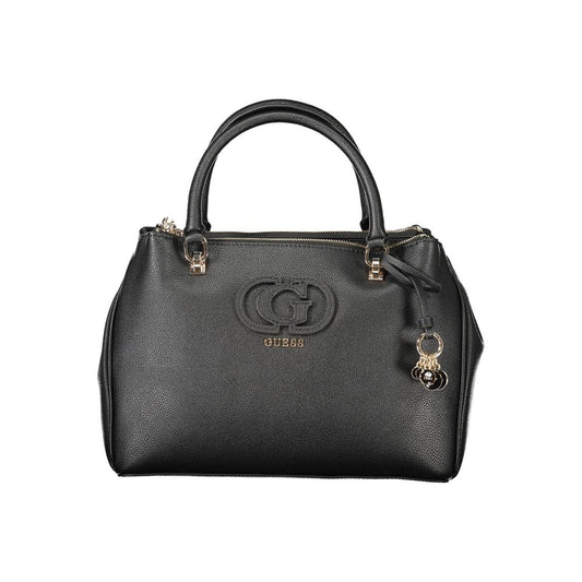 Guess Jeans Black Polyethylene Handbag