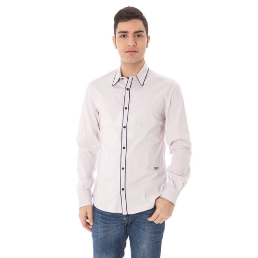 Camisa de algodón rosa de Costume National
