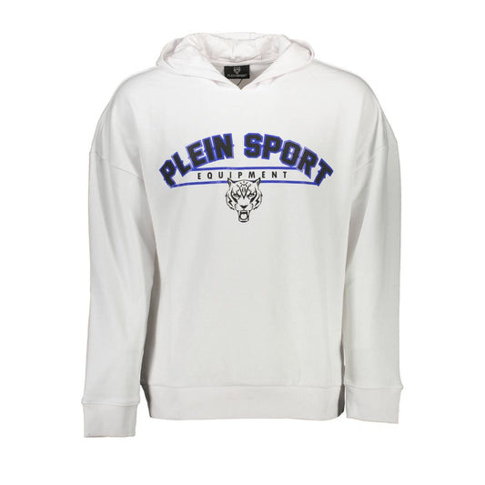 Suéter blanco de algodón Plein Sport