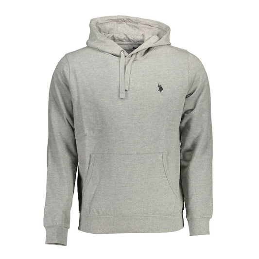 Suéter de algodón gris de US POLO ASSN.