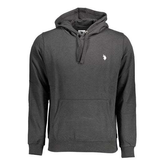 Suéter de algodón negro de US POLO ASSN.