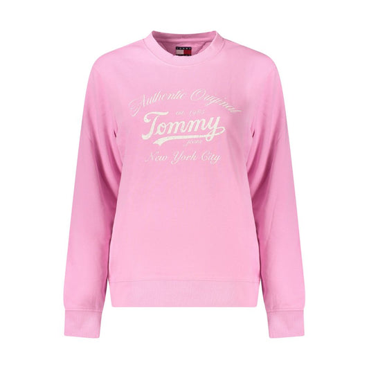 Tommy Hilfiger Pink Cotton Women Sweater