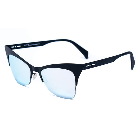 Italia Independent Black Metal Sunglasses