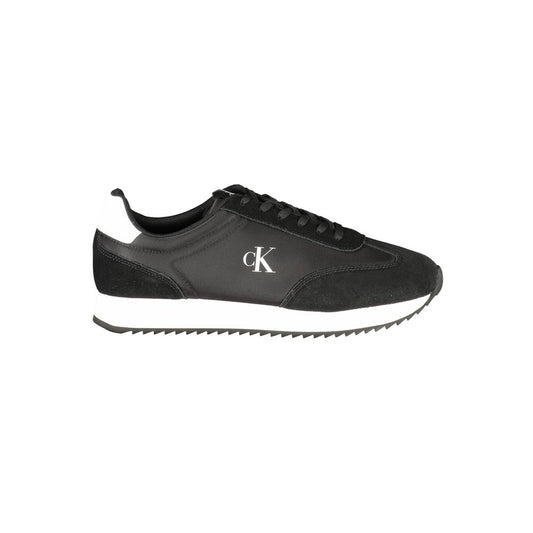 Calvin Klein Black Polyester Sneaker