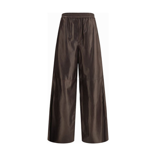 Giorgio Armani Lambskin nappa leather Pants