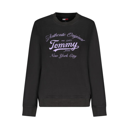 Tommy Hilfiger Black Cotton Sweater