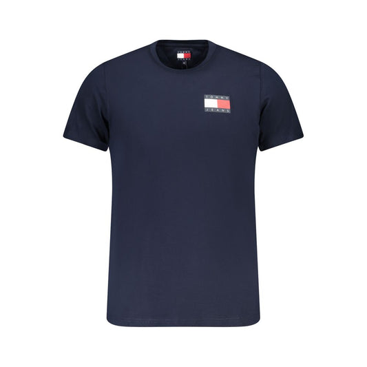 Tommy Hilfiger Blue Cotton T-Shirt