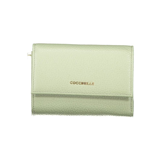 Coccinelle Green Leather Wallet