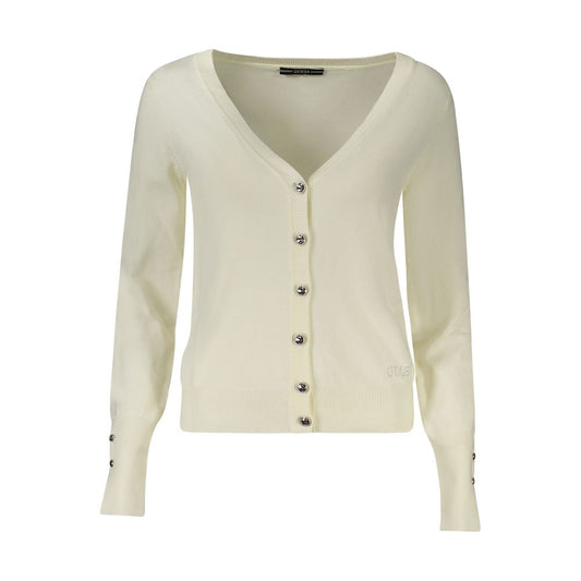 Guess Jeans White Viscose Sweater