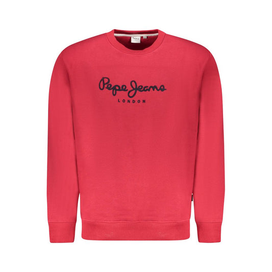 Pepe Jeans Red Cotton Sweater