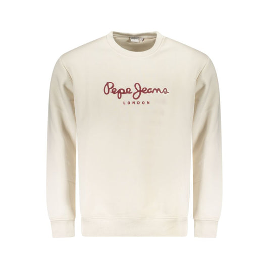 Pepe Jeans White Cotton Sweater