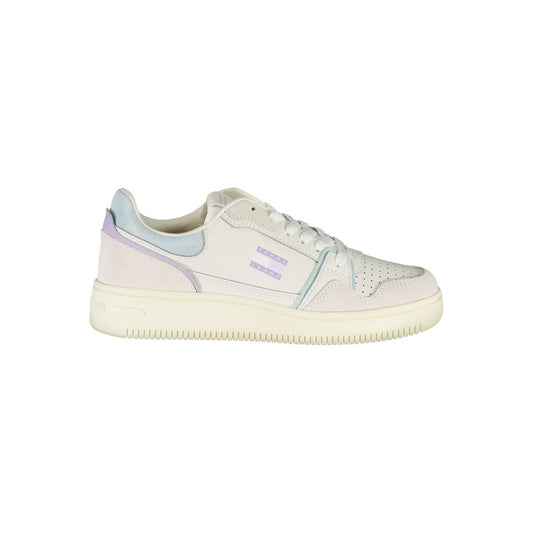 Tommy Hilfiger White Polyester Sneaker