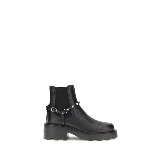 Valentino Garavani Leather Ankle Boots