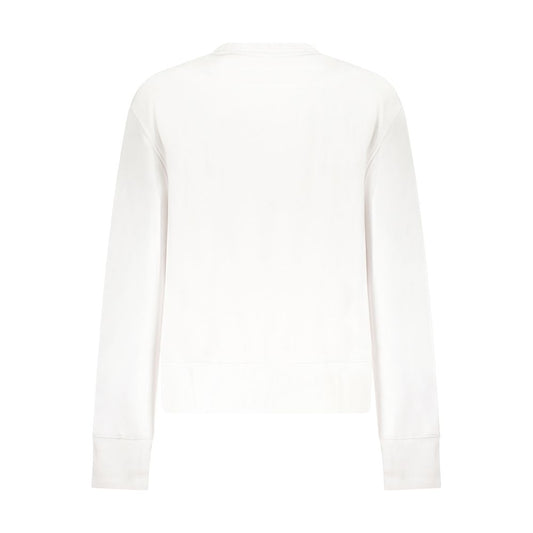 Guess Jeans White Cotton Sweater