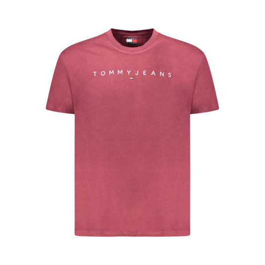 Tommy Hilfiger Red Cotton T-Shirt
