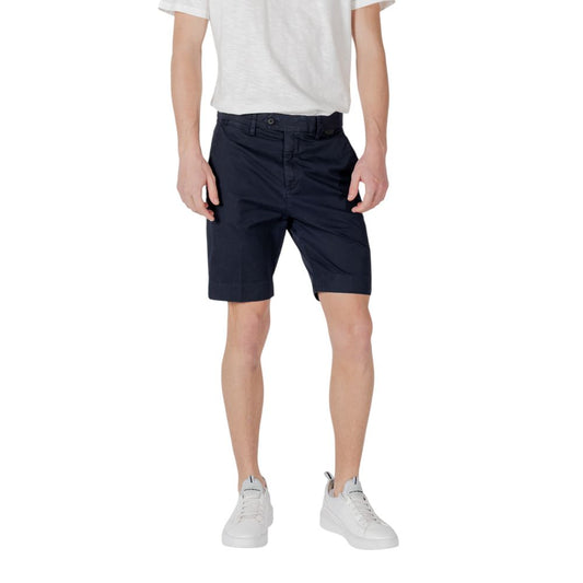 Antony Morato Blue Cotton Bermuda