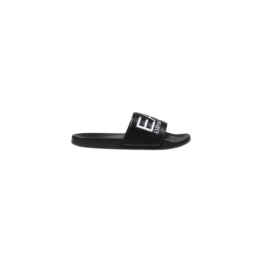 EA7 Emporio Armani Black And White Pvc Slipper