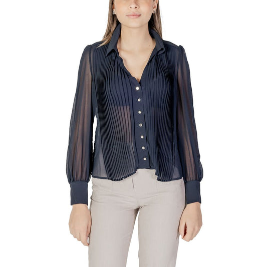 Morgan De Toi Blue Polyester Shirt