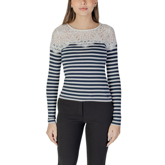Morgan De Toi White Recycled Polyester Long Sleeve