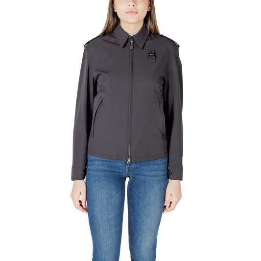 Blauer Black Polyamide Jackets & Coat
