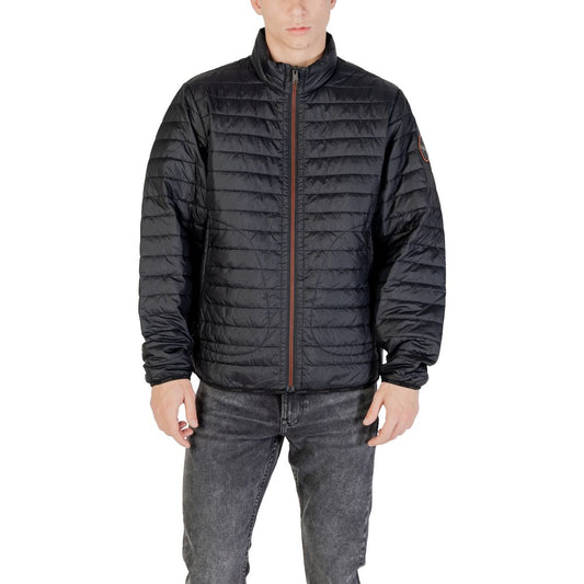 Napapijri Black Polyamide Jackets & Coat
