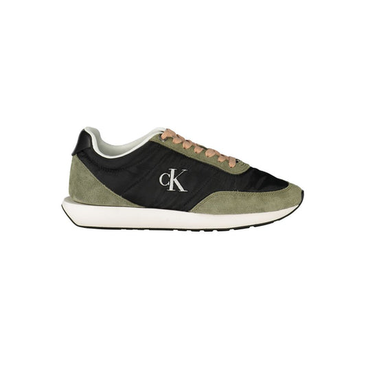 Calvin Klein Black Polyester Sneaker