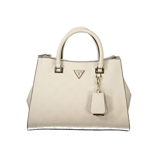 Guess Jeans Beige Polyethylene Handbag