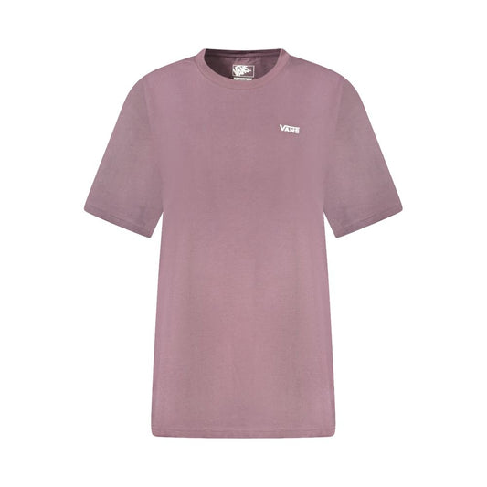 Vans Purple Cotton Tops & T-Shirt