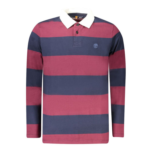 Timberland Red Cotton Polo Shirt