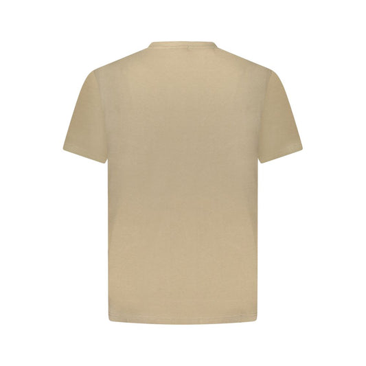 Napapijri Brown Cotton T-Shirt