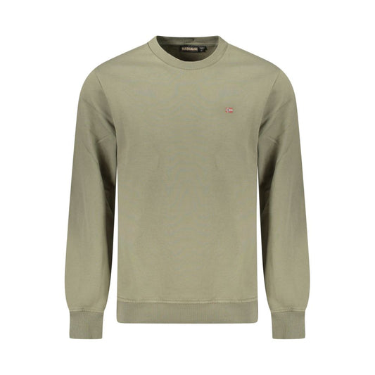 Napapijri Green Cotton Sweater