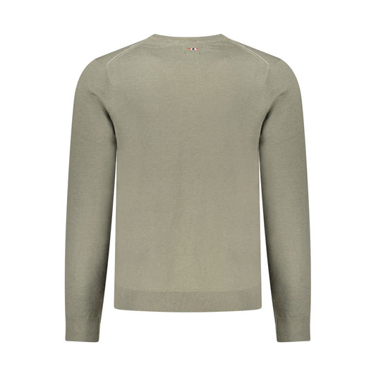 Napapijri Green Wool Sweater