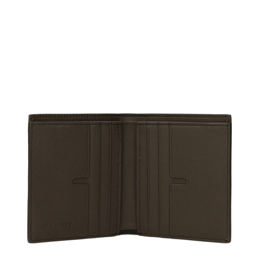 Burberry Beige Fabric Wallets