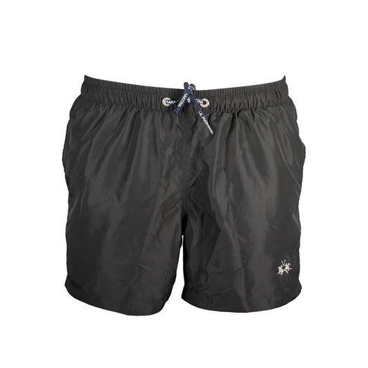 La Martina Black Polyester Swimwear