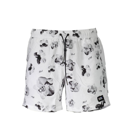 Karl Lagerfeld White Polyester Swimwear