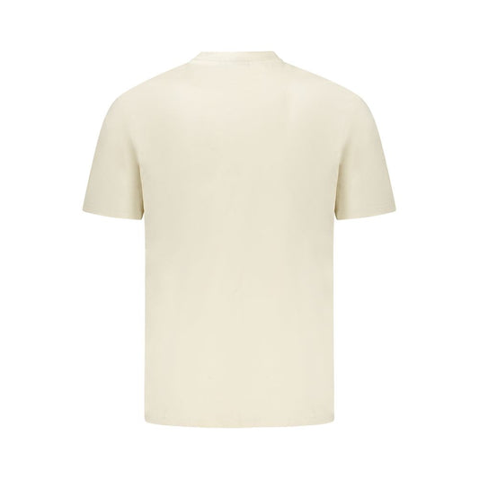 Napapijri Beige Cotton T-Shirt