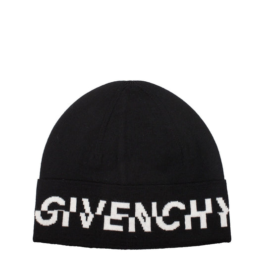 Givenchy Black Wool Beanie