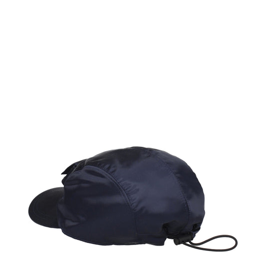 Fendi Blue Polyamide Caps (Baseball Hat)