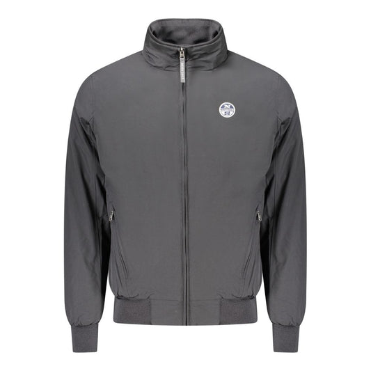 North Sails Black Polyester Jackets & Coat